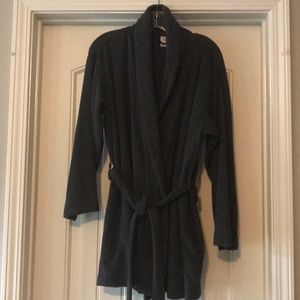 Gap short gray robe